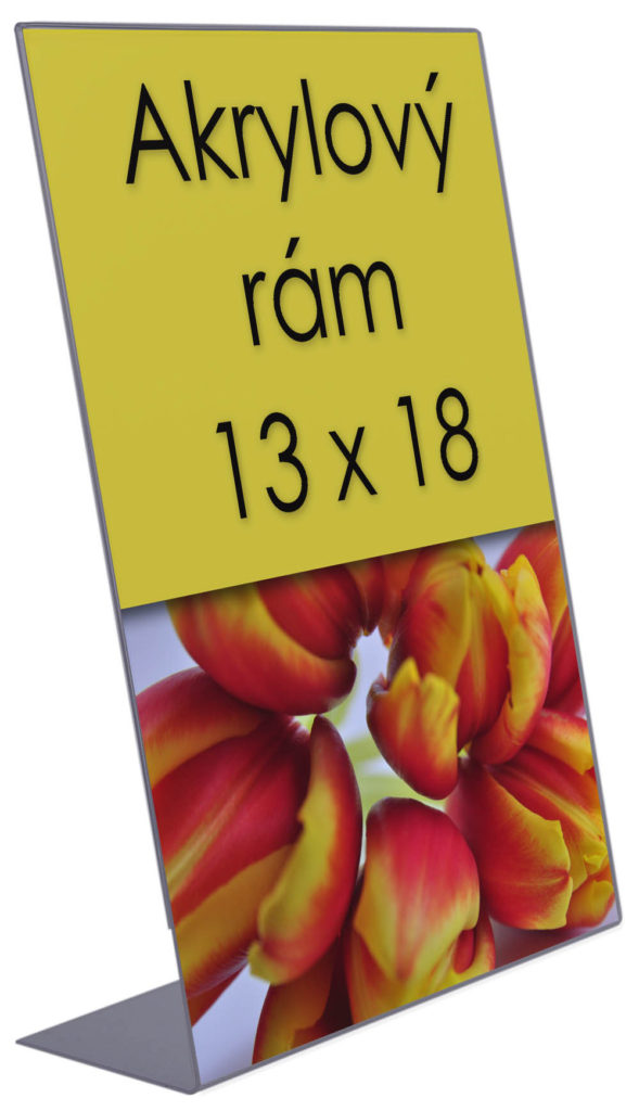 rámeček plexisklo 13x18 